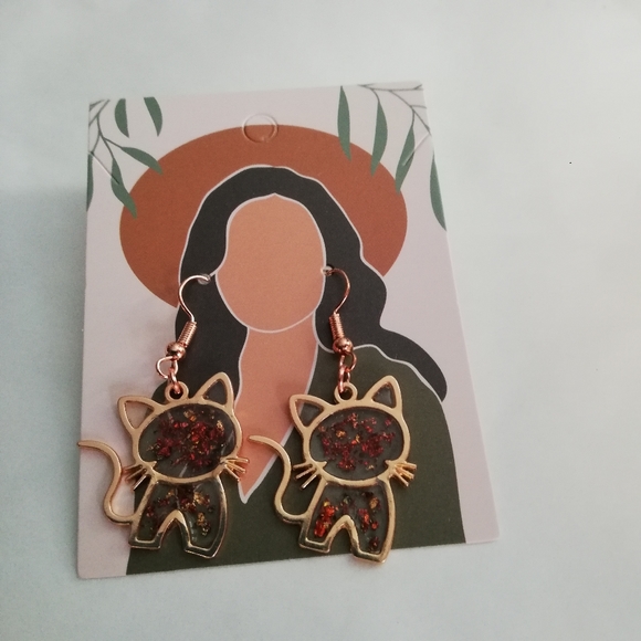 Kitty cat earring - Picture 2 of 2